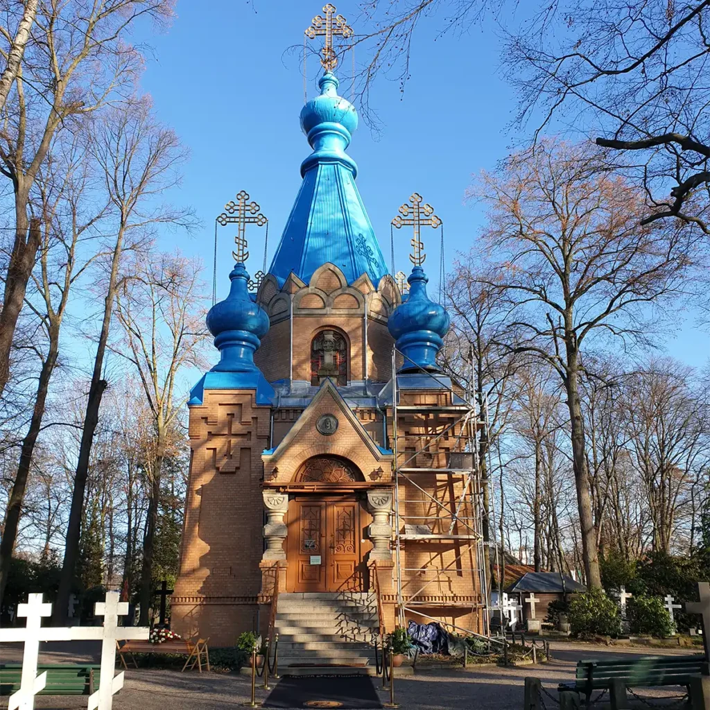 russisch orthodoxe Bestattung