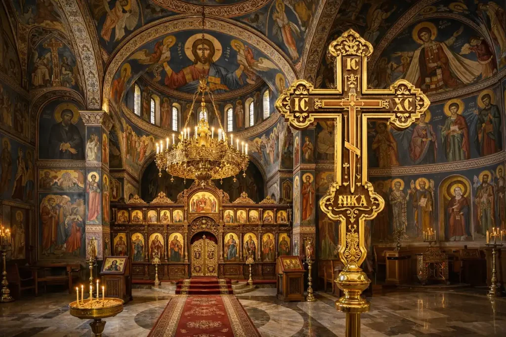 Serbisch orthodoxe Bestattung